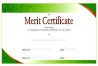 10+ Certificate Of Merit Templates Editable Free Download Intended For Template For Certificate Of Award