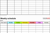 11 Editable Daily Work Schedule Sampletemplatess Regarding Fantastic Work Agenda Planner