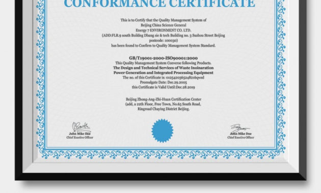 12+ Conformance Certificates Psd , Word, Ai, Indesign With Regard To Fresh Conformity Certificate Template