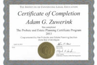 13 Certificate Of Completion Templates Excel Pdf Formats Intended For Fresh Certificate Of Completion Templates Editable