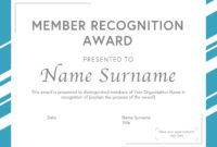 13 Membership Certificate Templates For Any Occasion (Free With New Member Certificate Template
