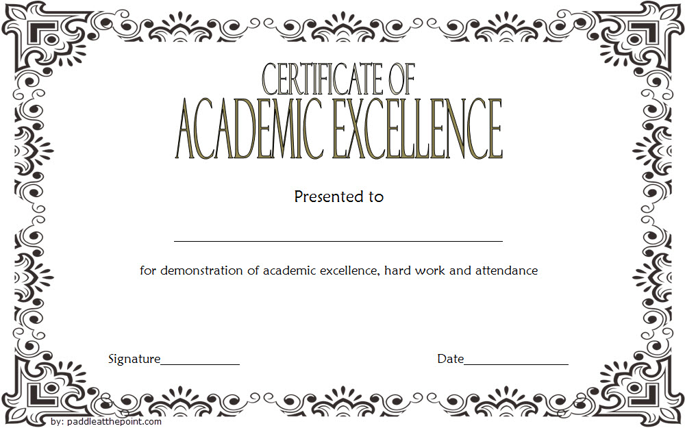 17+ Academic Certificate Templates Free [2020 Ideas] Pertaining To Academic Achievement Certificate Templates