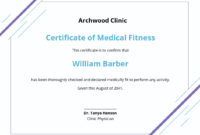17+ Free Fitness Certificate Templates [Customize Inside Fascinating Physical Fitness Certificate Templates