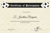 20 Free Customizable Soccer Certificates ™ In 2020 | Award Pertaining To Fresh Sports Day Certificate Templates Free