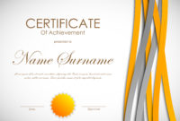 211978 Certificate Of Achievement Template Download Free With Regard To Free Art Certificate Templates