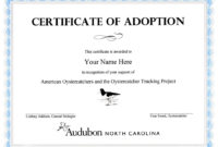 28+ [ Adoption Certificate Template ] | Adoption Within Blank Adoption Certificate Template