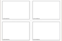 2X2 Free Printable Flash Cards Template In 2020 | Flash Regarding New Free Printable Blank Flash Cards Template