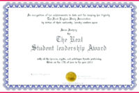3 Honor Student Certificate Template 88069 | Fabtemplatez In Awesome Student Leadership Certificate Template Ideas