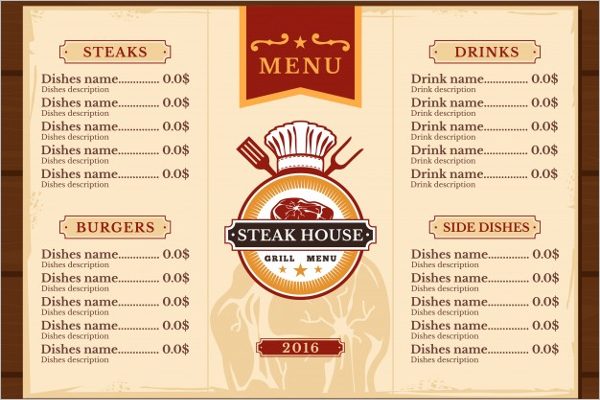 30+ Free Menu Templates Free Pdf, Word Design Templates Intended For Blank Food Web Template