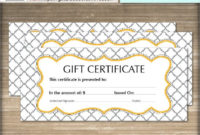 36+ Blank Certificate Template Free Psd, Vector Eps, Ai Pertaining To Free Editable Wedding Gift Certificate Template