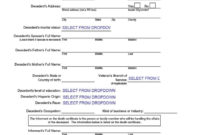 37 Blank Death Certificate Templates [100% Free] ᐅ Regarding Fresh Fake Death Certificate Template