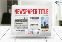 3D Newspaper Prezi Template | Prezibase Regarding Simple Prezi Presentation Templates