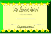 4 Student Of The Week Certificate Templates 94813 Intended For Student Of The Week Certificate Templates