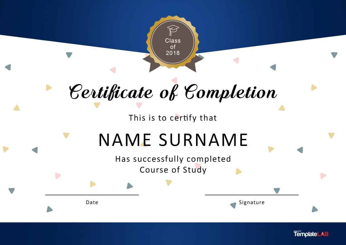 orange-editable-word-certificate-of-completion-template