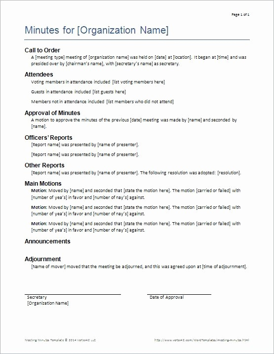 50 Booster Club Meeting Minutes Template | Ufreeonline Inside Fresh Booster Club Meeting Agenda Vorlage