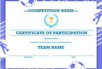 50 Free Creative Blank Certificate Templates In Psd For With Sports Award Certificate Template Word