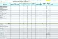 50 Residential Construction Cost Breakdown Excel Intended For New Construction Cost Breakdown Template