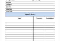 51+ Meeting Agenda Templates Pdf, Doc | Free &amp;amp; Premium Intended For Fresh Conference Call Agenda Template