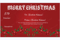 61 Best Merry Christmas Gift Certificate Templates Images Inside Merry Christmas Gift Certificate Templates