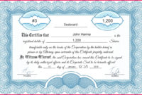 7 Blank Stock Certificate Template Free 06353 | Fabtemplatez With Regard To Fishing Certificates Top 7 Template Designs 2019