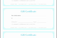 7 Gift Certificate Template Free Download Throughout Gift Certificate Log Template