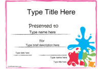 9+ Blank Award Certificate Examples Pdf | Examples With Regard To Template For Certificate Of Award
