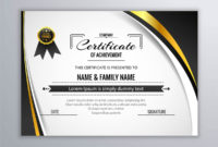 Abstract Beautiful Certificate Template Design Vector For Fantastic Beautiful Certificate Templates