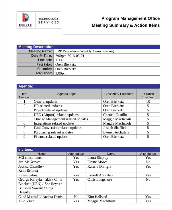 Action Agenda Templates 7+ Free Word, Pdf Format Download In Awesome Template For Meeting Agenda And Minutes
