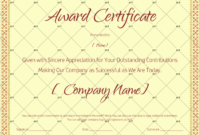 Award On Retirement Certificate Template Gct With Simple Free Retirement Certificate Templates For Word