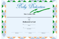 Baby Dedication Certificate Template Download Printable In Baby Dedication Certificate Templates