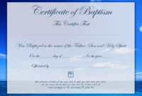 Baptism Certificate | Download Free & Premium Templates With Regard To Awesome Baptism Certificate Template Download