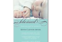 Baptism Invitation Blank Templates For Boy In 2020 With Blank Christening Invitation Templates