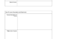Basic Lesson Plan Template Tomope.zaribanks.co Inside Within New Blank Unit Lesson Plan Template