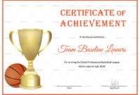 Basketball Certificate Template New Beaufiful Basketball For Fresh Basketball Mvp Certificate Template