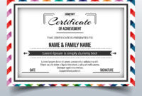 Beautiful Certificate Template Design Download Free Intended For Beautiful Certificate Templates