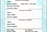 Birth Certificate Template Editable Sample Templates In Editable Birth Certificate Template