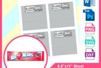 Blank Candy Bar Wrapper Template For Word Harryatkins Throughout New Blank Candy Bar Wrapper Template For Word