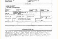 Blank Incident Report Form In 2020 | Report Template For Blank Autopsy Report Template