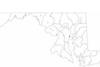 Blank Maryland City Map Free Download In Amazing Blank City Map Template