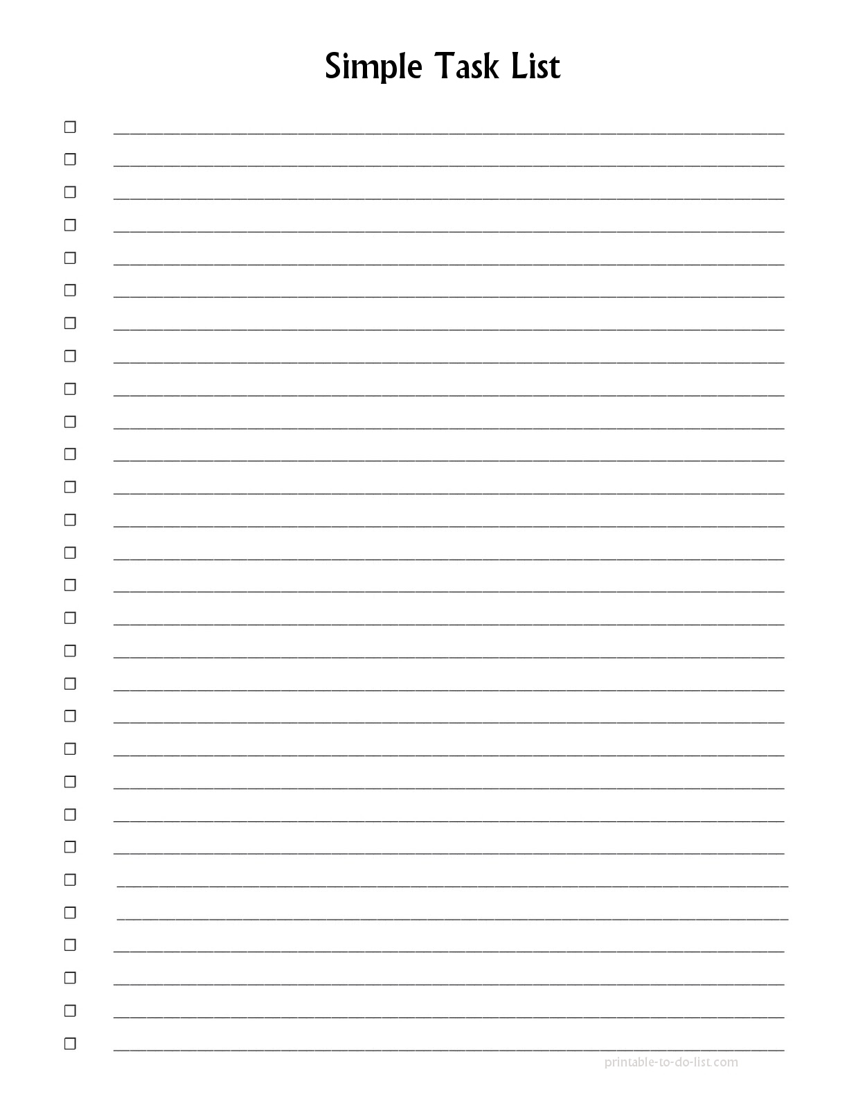 Blank Numbered List Template Funfin Within Fantastic Blank To Do List Template