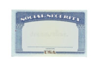 Blank Social Security Card Template (9 In 2020 | Social Throughout Awesome Blank Social Security Card Template