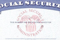 Blank Social Security Card Template Download In Awesome Blank Social Security Card Template