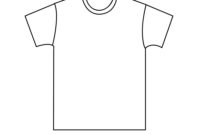 Blank Tee Shirt Template Best Template Ideas Regarding Printable Blank Tshirt Template
