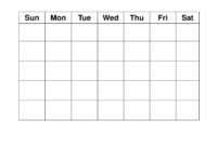 Blank Week Calendar Png & Free Blank Week Calendar Within Free Blank Activity Calendar Template