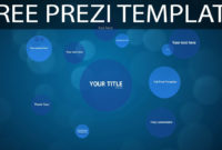 Blue Circles Free Prezi Template Youtube Within Simple Prezi Presentation Templates