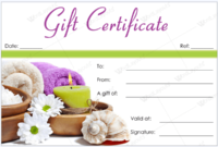 Bring In Clients With Spa Gift Certificate Templates In Beauty Salon Gift Certificate