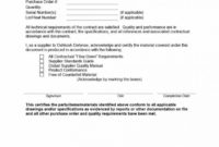 Browse Our Example Of Certificate Of Conformity Template Pertaining To Certificate Of Conformity Template Free