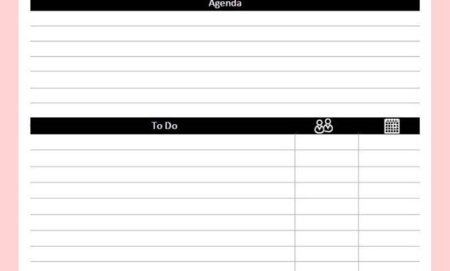 Business Meeting Agenda Template, Standard Meeting Minutes Regarding Awesome Template For Meeting Agenda And Minutes