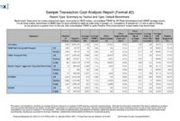 Business Transaction Cost Analysis Report Example For Your Throughout Cost Report Template