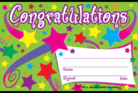 Congratulations Awards Tcr1930 | Teacher Created Resources Within Free Star Reader Certificate Templates